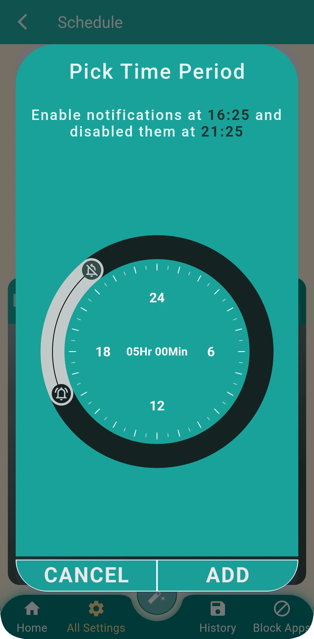 Notification Buddy Android App – screenshot of grouped notifications interface
